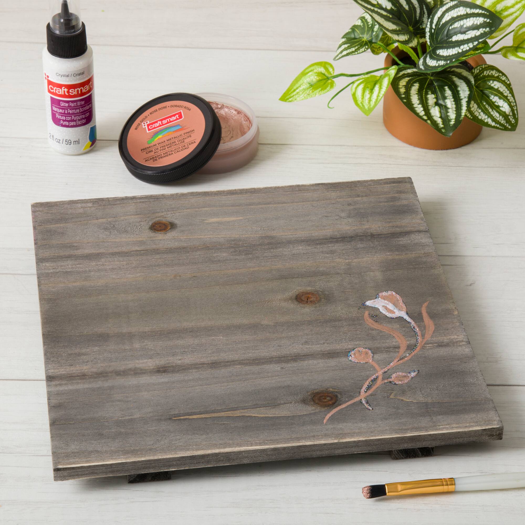 12" x 16" Basswood Rectangle Plaque by Make Market®